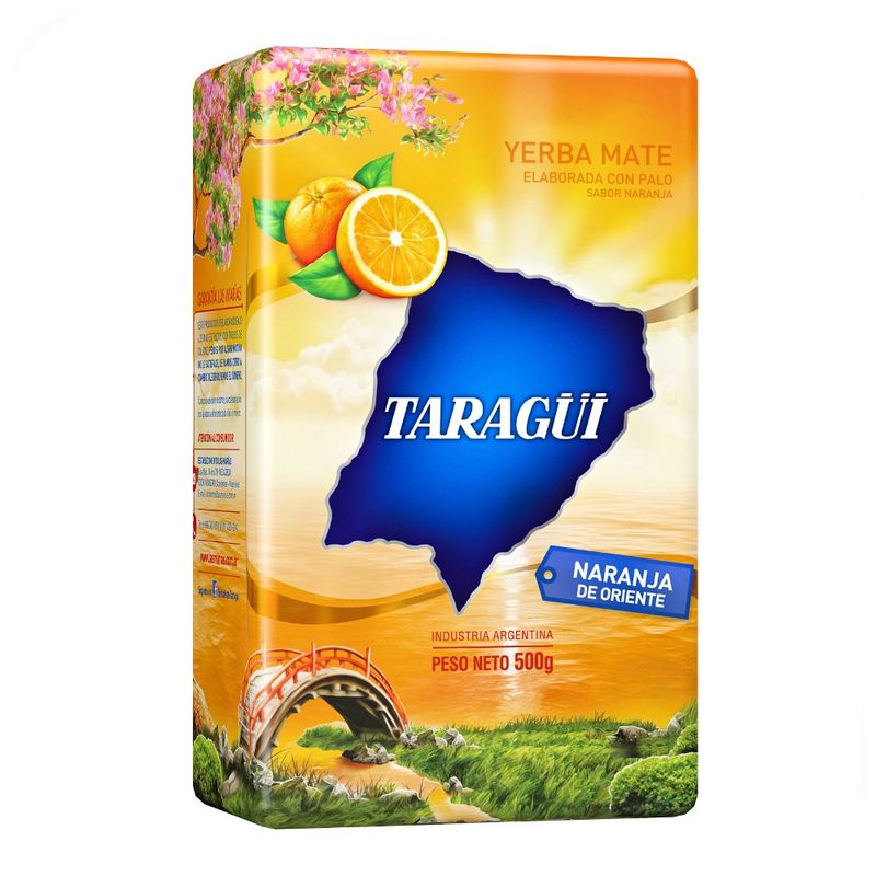 Taragi Yerba Mate with Stems, 500 gr - 1.1 lbs, Oranges from the East