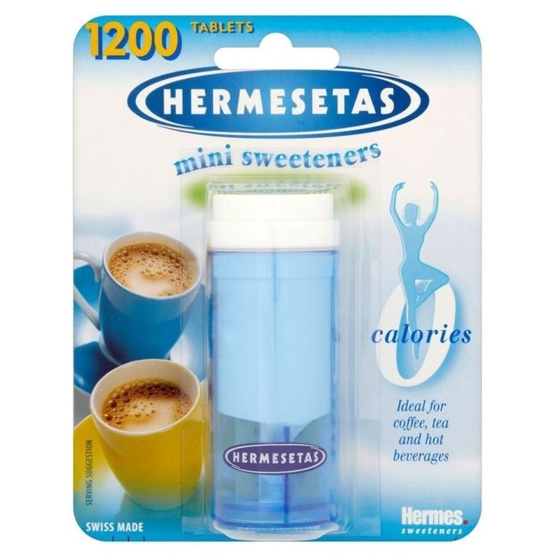 Hermesetas Mini Sweeteners (1200 per pack) - Pack of 2