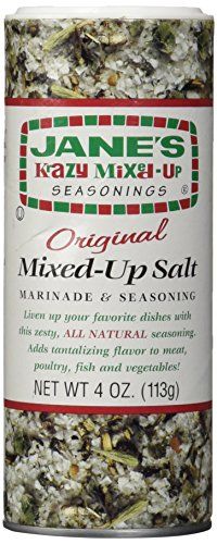 Jane&#39;s Krazy Mixed Up Salt, 4 Ounce