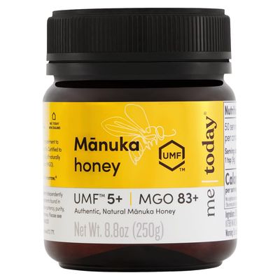 Me Today Manuka Honey, UMF 5+/MGO 83+ from New Zealand Authentic, Raw &amp; Unpasteurized Daily Wellness Support | Delicious Honey Crafted by Bees in 8.8oz