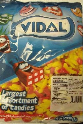 Vidal Gummi Chicken Feet - 4.4lbs