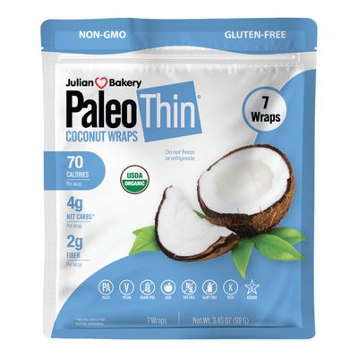 Paleo Thin Organic Coconut Wraps
