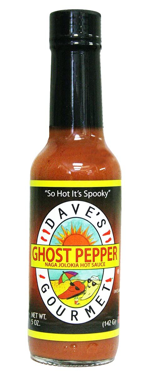 Dave&#39;s Ghost Pepper Naga Jolokia Hot Sauce 5oz