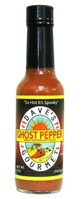 Dave&#39;s Ghost Pepper Naga Jolokia Hot Sauce 5oz