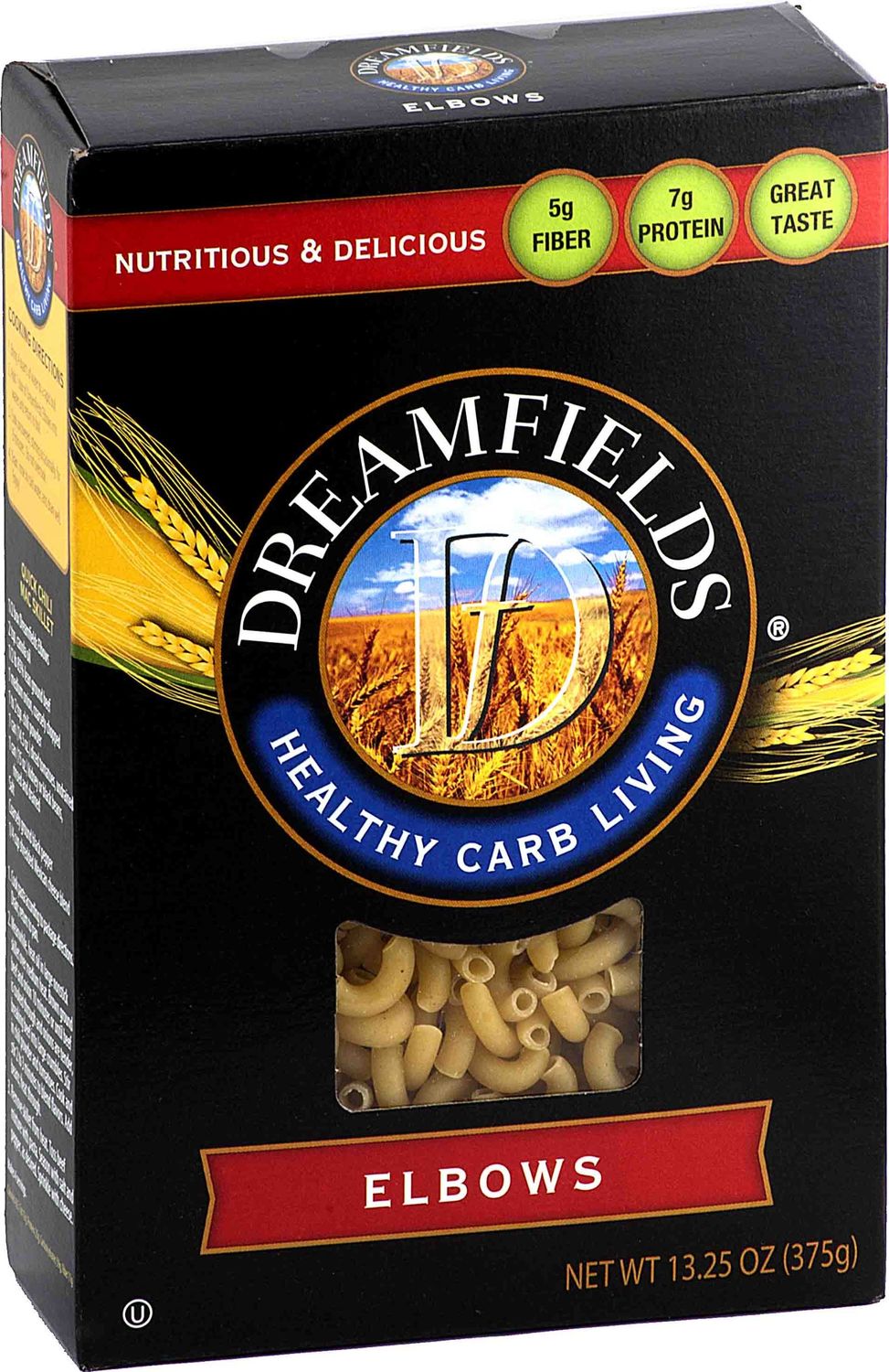 Dreamfields Pasta Healthy Carb Living - Elbows - 13.25 ounces