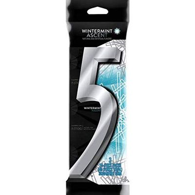 Wrigley&#39;s 5 Ascent Wintermint Gum 3 pk 15 pc