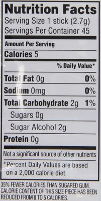 Wrigley's 5 Ascent Wintermint Gum 3 pk 15 pc