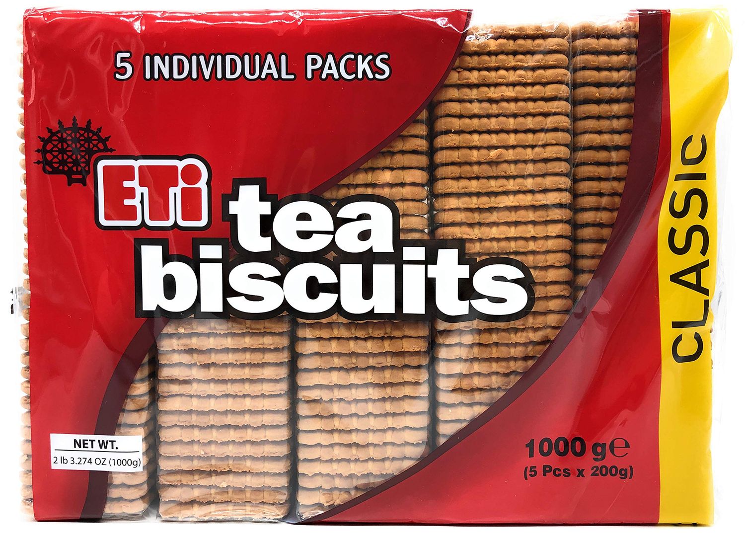 Eti Tea Biscuit Petit Beurre Cake &amp; Cookies Biscuit 1000gr