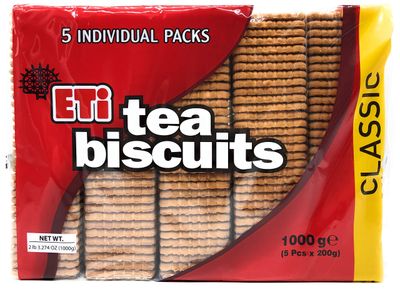Eti Tea Biscuit Petit Beurre Cake &amp; Cookies Biscuit 1000gr