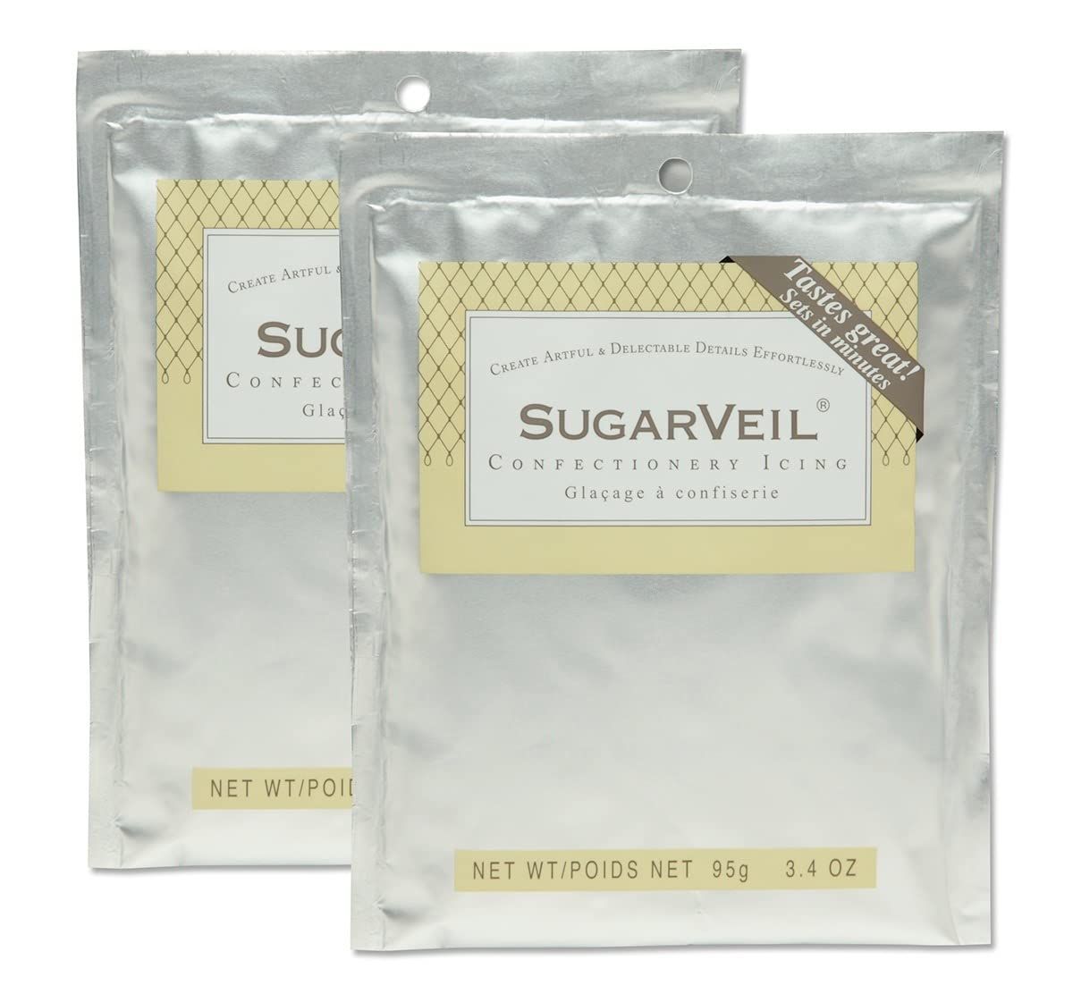SugarVeil 2-pack of 3.4 oz SugarVeil Confectionery Icing