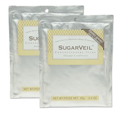 SugarVeil 2-pack of 3.4 oz SugarVeil Confectionery Icing