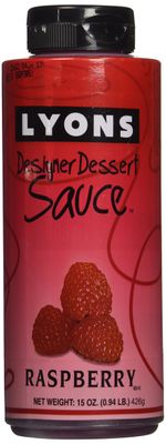 Lyons Raspberry Designer Dessert Sauce, 15 oz.