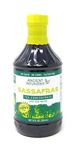 Ancient Infusions Sassafras Concentrate Instant Tea, 12-Ounce Bottles (Pack of 6)