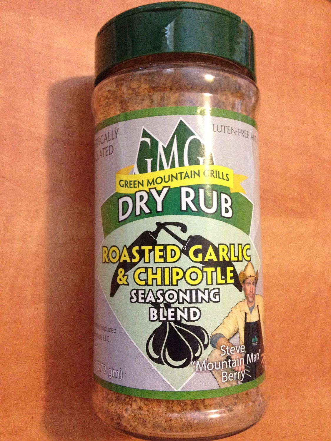 Green Mountain Grills Roasted Garlic Chipotle Dry Rub Seasoning Premium Quality