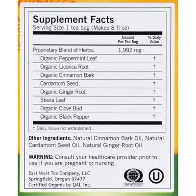 Yogi Teas Tea Egyptn Licorice Mint Org3