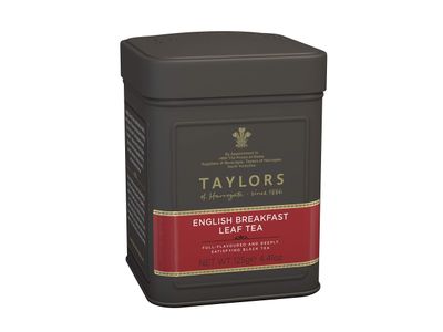 Taylors of Harrogate English Breakfast Loose Leaf, 4.41 Ounce Tin (Pack of 6)
