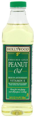 Hollywood Enriched Gold Peanut Oil, 24 Oz