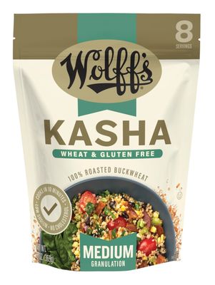 Wolff&#39;s Kasha (Medium Granulation) - 100% Roasted Buckwheat