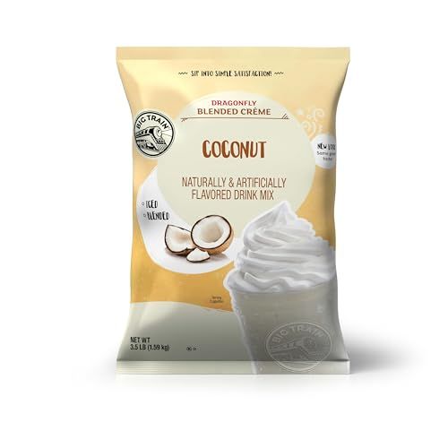 Big Train Dragonfly Coconut Blended Crme Beverage Mix, 3.5 Pound (Pack of 1)