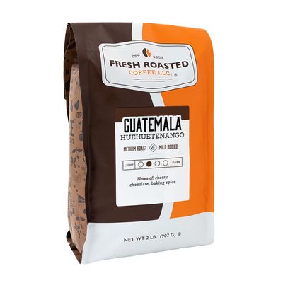 Fresh Roasted Coffee, Guatemalan Huehuetenango, 2 lb (32 oz), Medium Roast, Kosher, Whole Bean