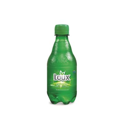 Loux | Greek Soft Drink | Gazoza | Pack of 12 | 330ml