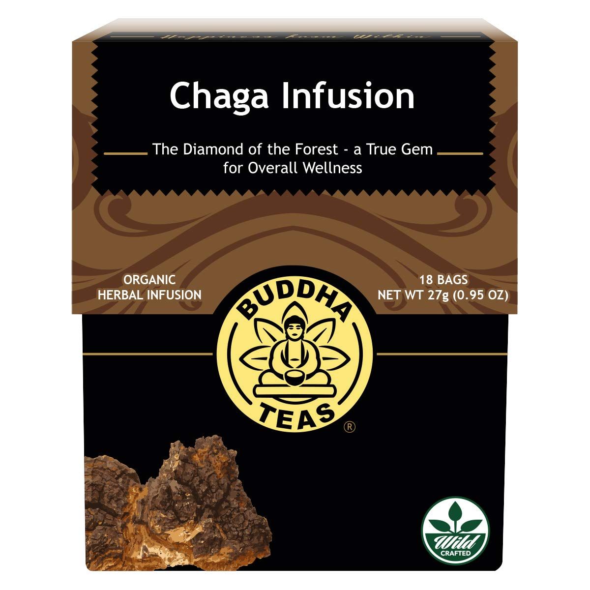 Buddha Teas Tea Chaga Mushroom
