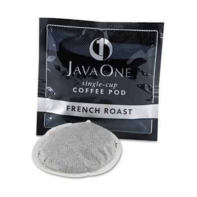 Java One 30800 Coffee Pods, French Roast, Single Cup, 14/Box
