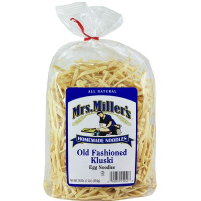 Mrs Millers Homemade Old Fashioned Kluski Egg Noodle, 16 Ounce - 6 per case.