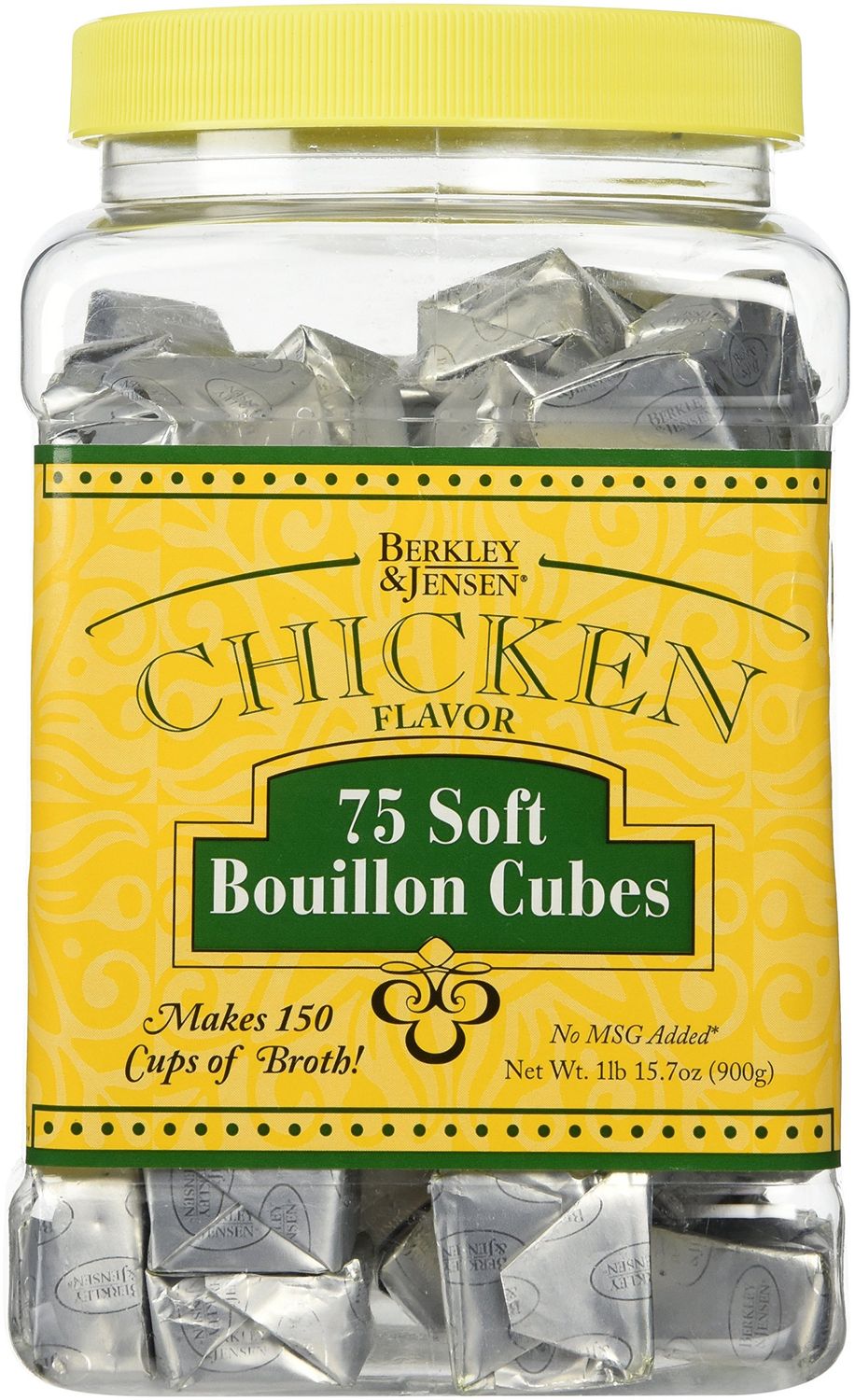 Berkley &amp; Jensen Chicken Flavor 75 Soft Bouillon Cubes (1lb 15.7oz container)