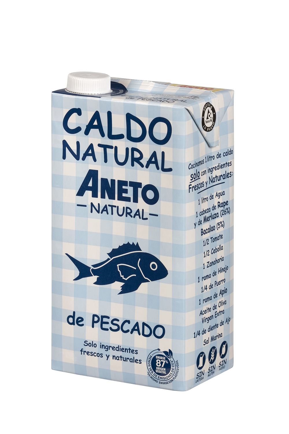 Aneto 100% Natural Fish Broth (1 Pack)