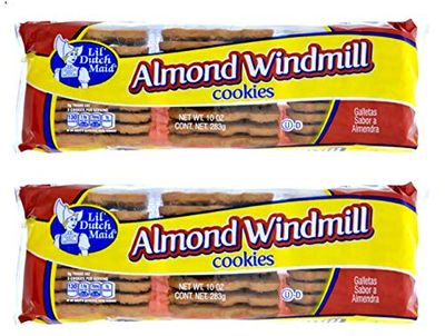 Lil Dutch Maid Almond Windmill Snack Cookies 10oz (Multipack of 2)