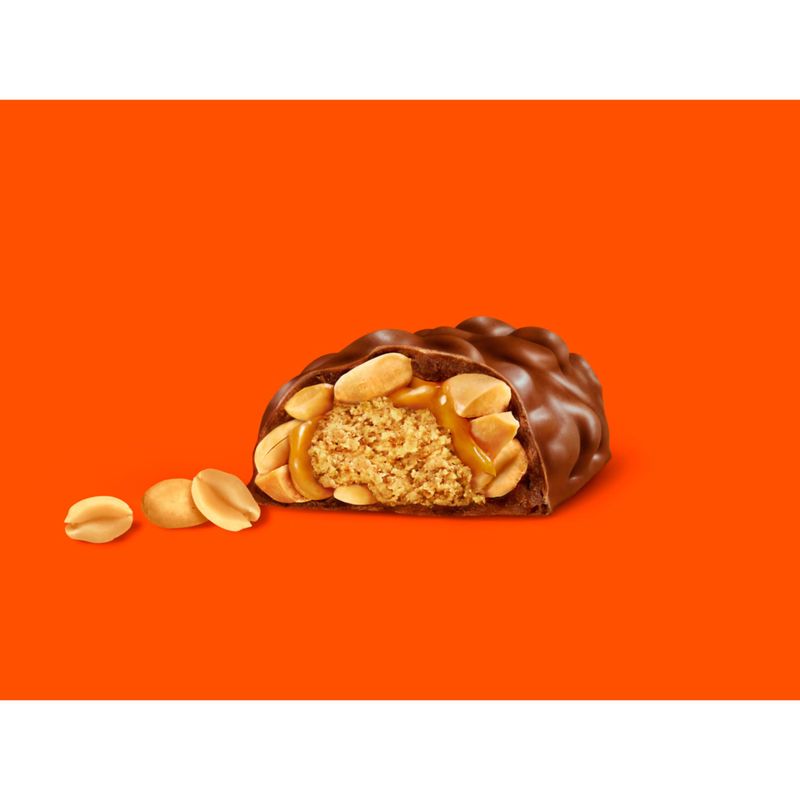 REESE'S NUTRAGEOUS Chocolate, Peanut Butter, Caramel and Peanut Candy Bars, 1.66 oz (18 Count)