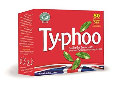 Typhoo Regular Tea Bags, 80-Count (Pack of 3)