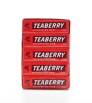 Gerrit's Teaberry Gum 5pc (Pack of 5)