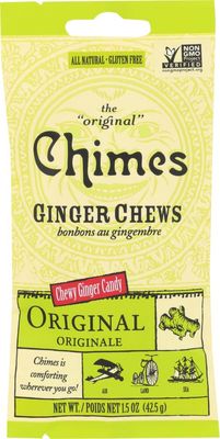 Chimes Ginger Chews 1.5 Oz. - Pack of 3 (Original)