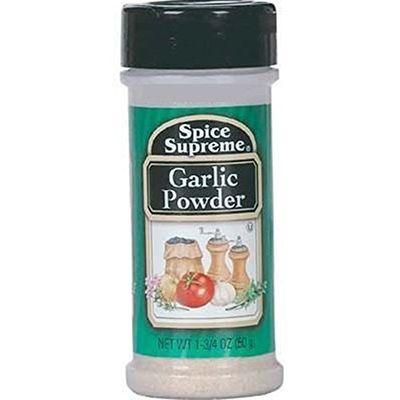 Great Lakes Spice Supreme 1.75oz (Sold: 3 Units per Pack) Garlic Powder, 1.75 Ounces, Multicolor