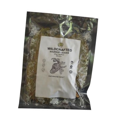 Pure Graviola Whole Soursop 100 Leaves for Tea (25g / 0.8oz)