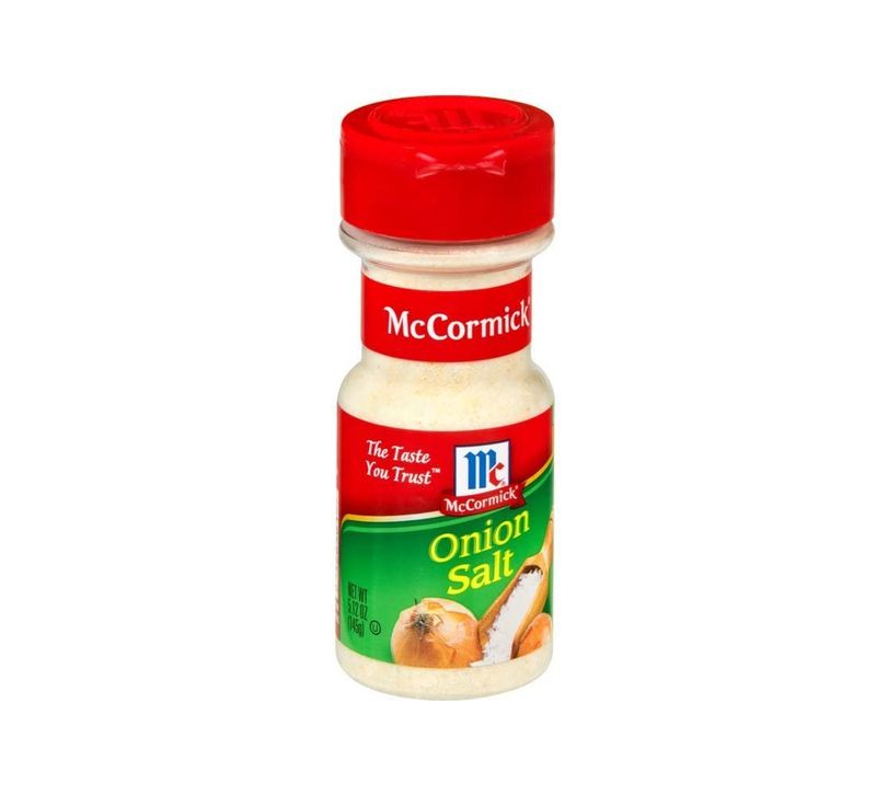 McCormick Onion Salt, 5.12 oz (Pack of 6)