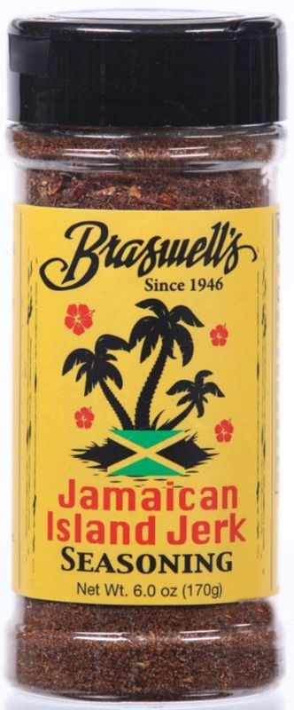 Braswell&#39;s Jamaican Island Jerk Spice Rub and Seasoning 6 Ounce