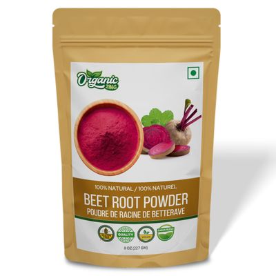 ORGANIC ZING Beetroot Powder (Beetroot Powder Contains micronutrients and phytonutrients) - 227gm (Pack of 1)