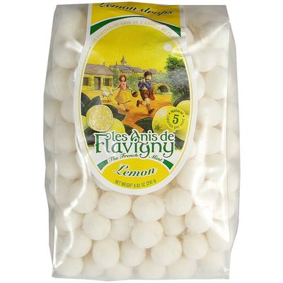 Lemon Abbaye de Flavigny Anise Drops All natural Bulk 8.8 Oz Bag