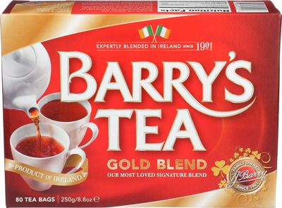 Barry&#39;s Tea Gold Blend irish, 80 Count (Pack of 3) (01226422)