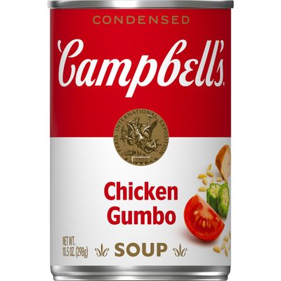 Campbell&#39;s Condensed Chicken Gumbo Soup, 10.5 oz Can