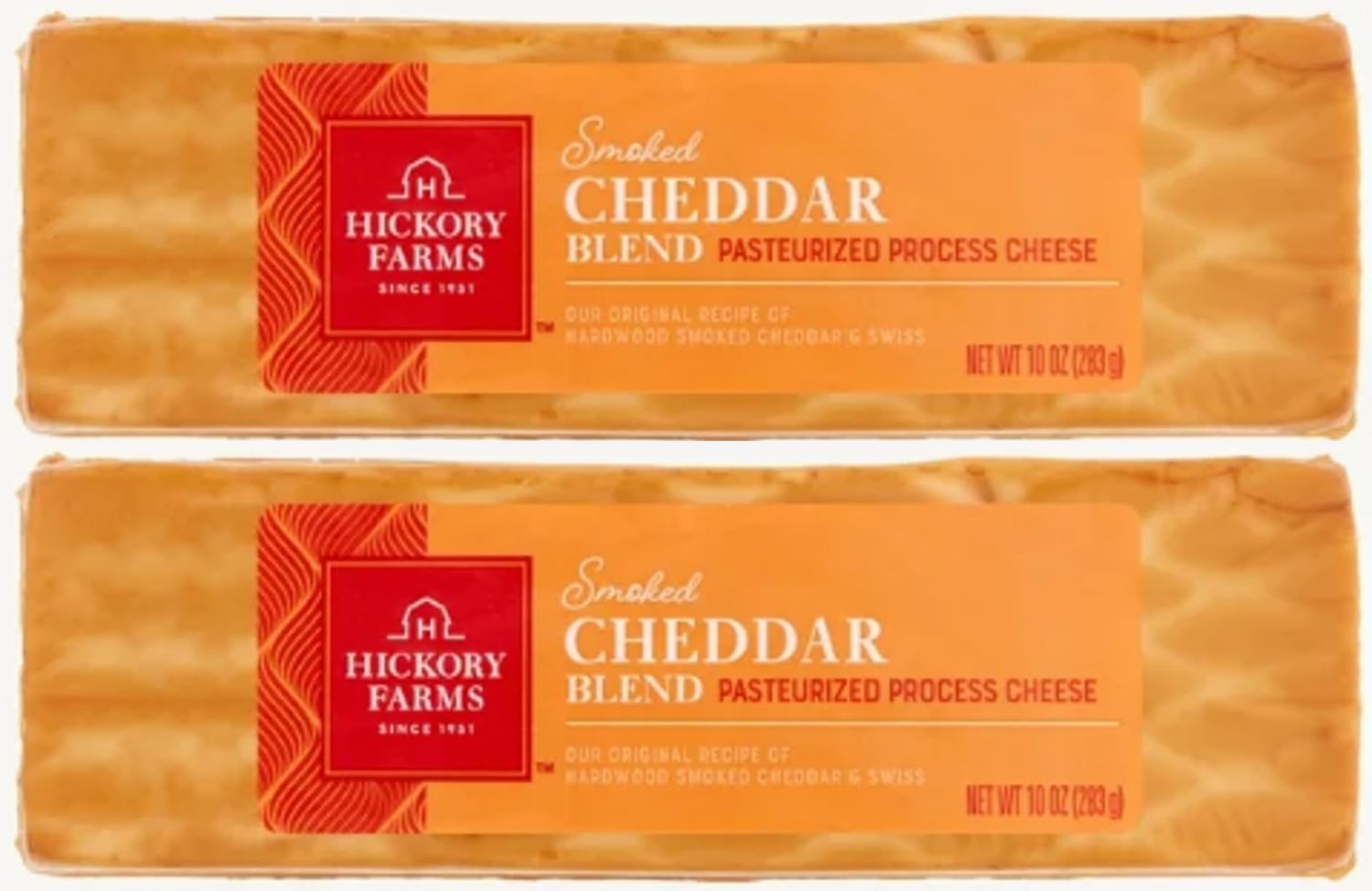10oz Hickory Farms Smoked Cheddar Blend, Pack of 2