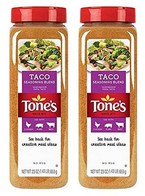 Tone&#39;s Taco Seasoning - 23 Ounce (2 Pack)