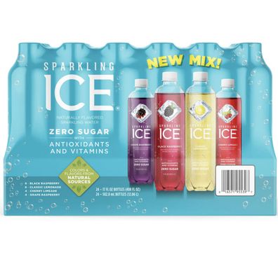 Sparkling Ice Huge Variety Pack - 17 Ounce Bottles - 24 Bottles (Very-Berry Variety Pack, 24 Bottles)