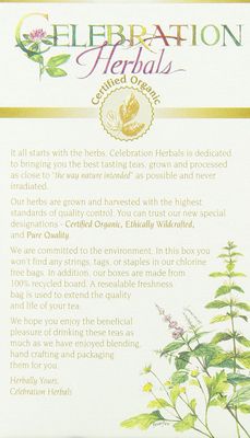 Celebration Herbals Organic Herbal Turkish Rhubarb Root Powder Loose Pack Tea, 3.13 oz