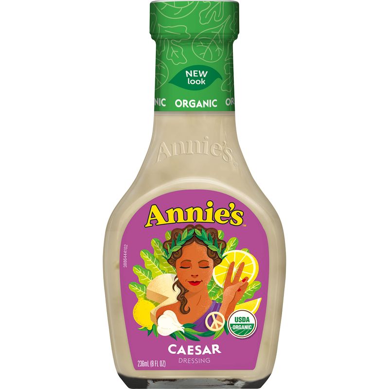 Annie&#39;s Organic Caesar Salad Dressing, Non-GMO, 8 fl oz