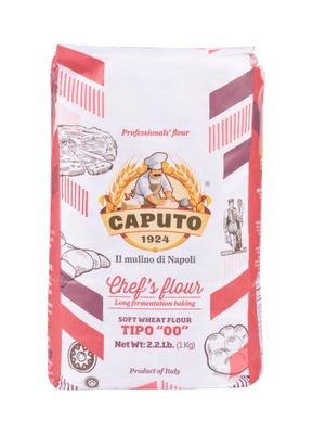 Antimo Caputo Chefs Flour 2.2 LB (Pack of 2) - Italian Double Zero 00 - Soft Wheat for Pizza Dough, Bread, &amp; Pasta