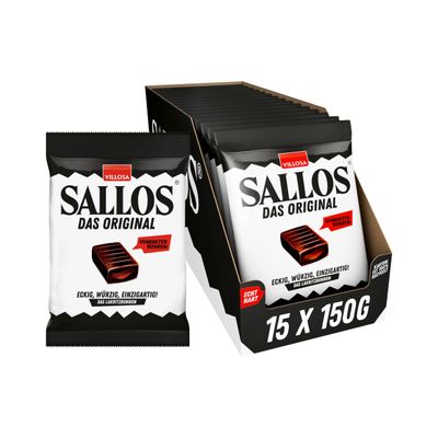 Villosa Sallos Original, 15er Pack (15 x 150 g Beutel)